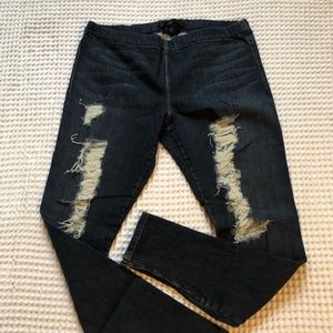 Joe's Jeans Distressed Leggings